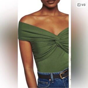 Reformation off the shoulder top